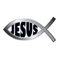 Jesus Fish Temporary Tattoo